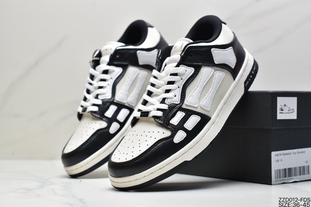 Amiri Emile Skeleton Low-Skel top Sneakers Skeleton Collection