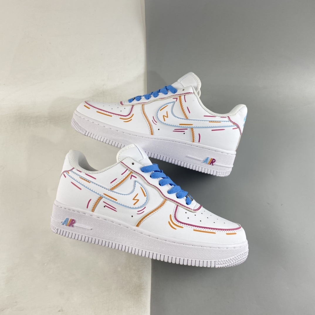 Nike Air Force 1'07 Low Air Force One Low Casual Sneakers 315115-112