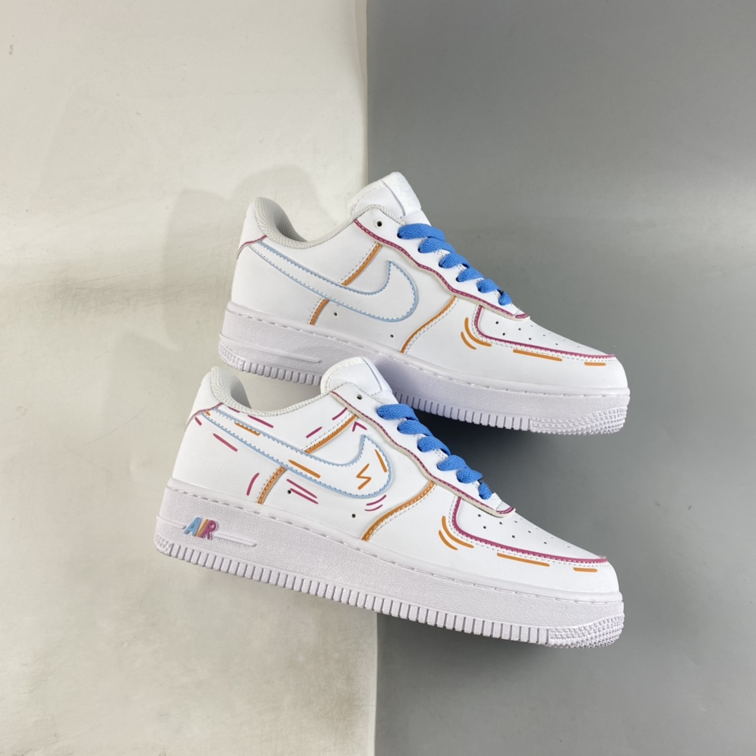 Nike Air Force 1'07 Low Air Force One Low Casual Sneakers 315115-112