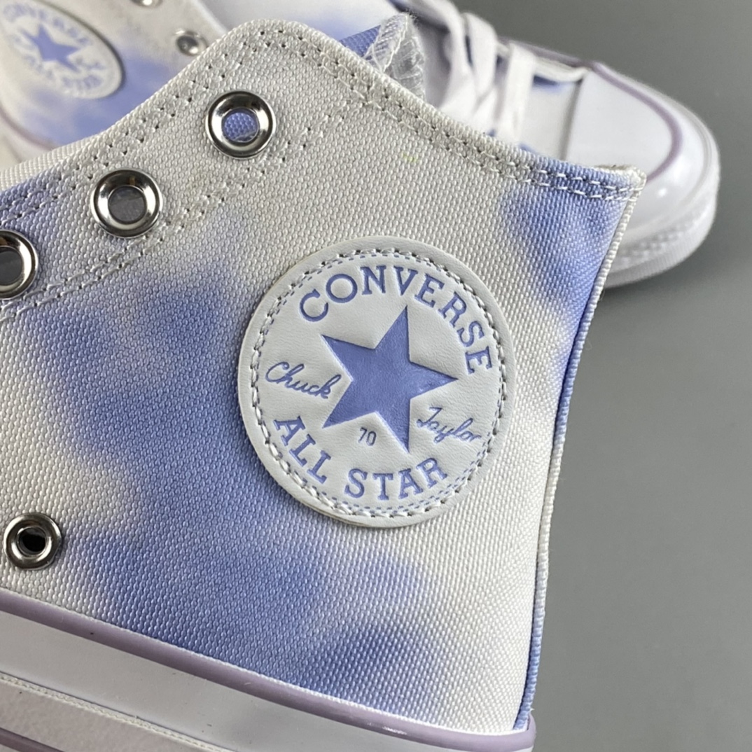 Converse Chuck Taylor Al Star 1970s Gradient Purple High-Top Canvas Shoes 572562C