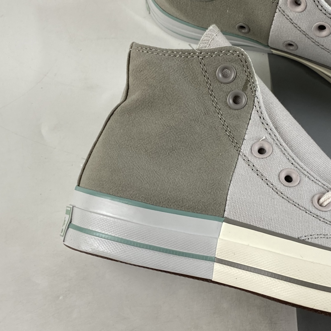 Converse Chuck 1970S May new stitching series matcha green color matching high-top casual shoes A00542C