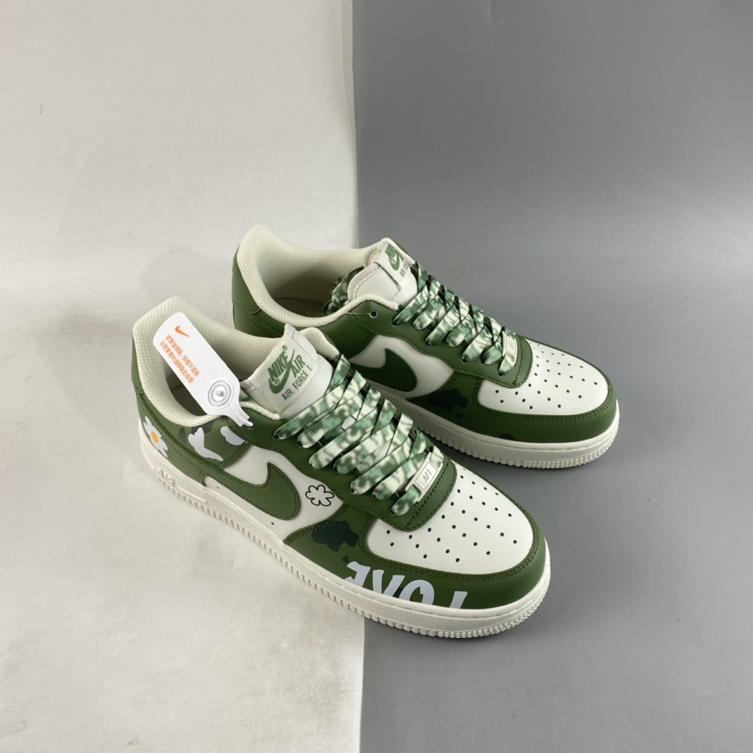 Nike Air Force 1'07 Low Two-dimensional theme low-top casual shoes CW2288-662