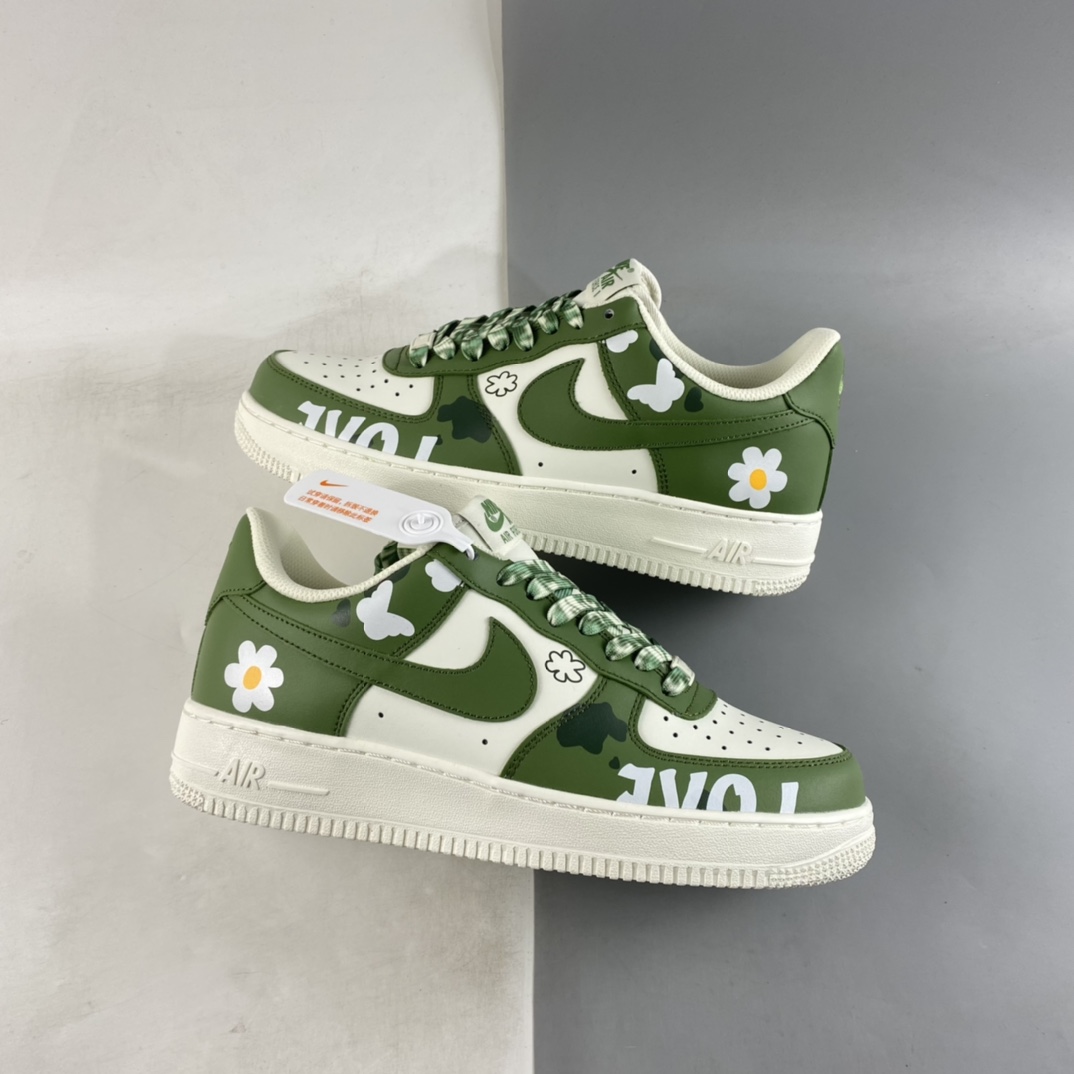 Nike Air Force 1'07 Low Two-dimensional theme low-top casual shoes CW2288-662