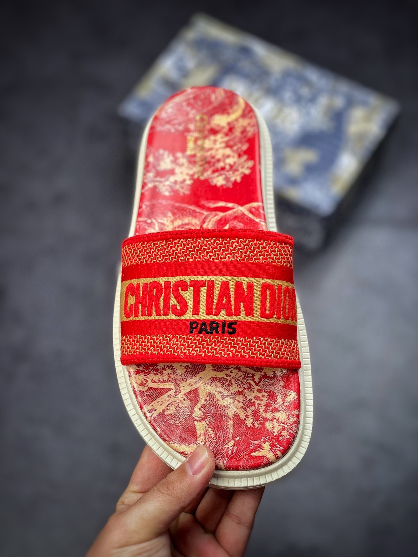 Dior flip flops slippers 2022 early spring