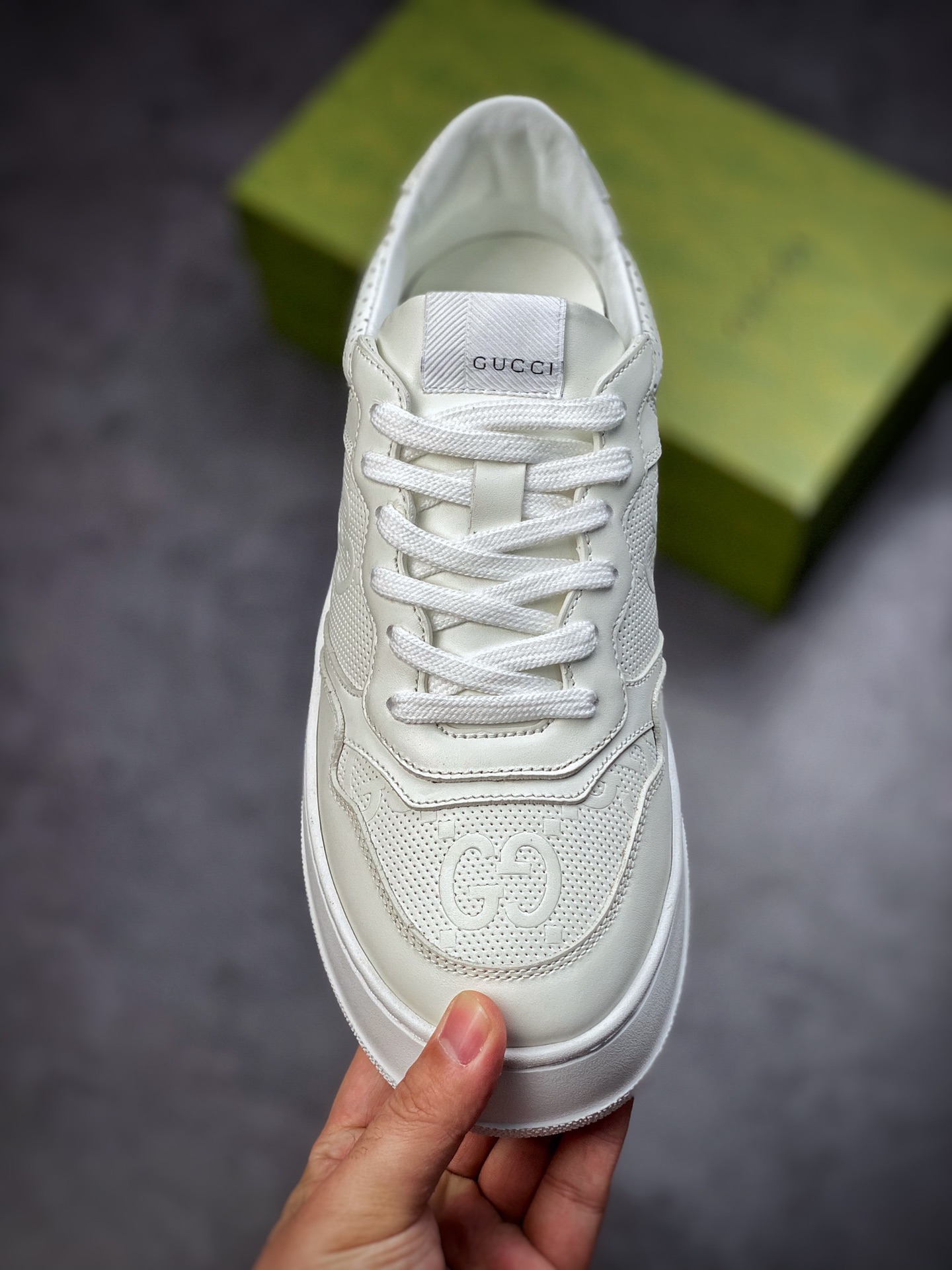 Purchasing Designated Chip Edition #GucciGG Sports Casual Shoes Collection High Luxury Gucci Screener GG High-Top Sneaker Sports Casual Shoes Collection