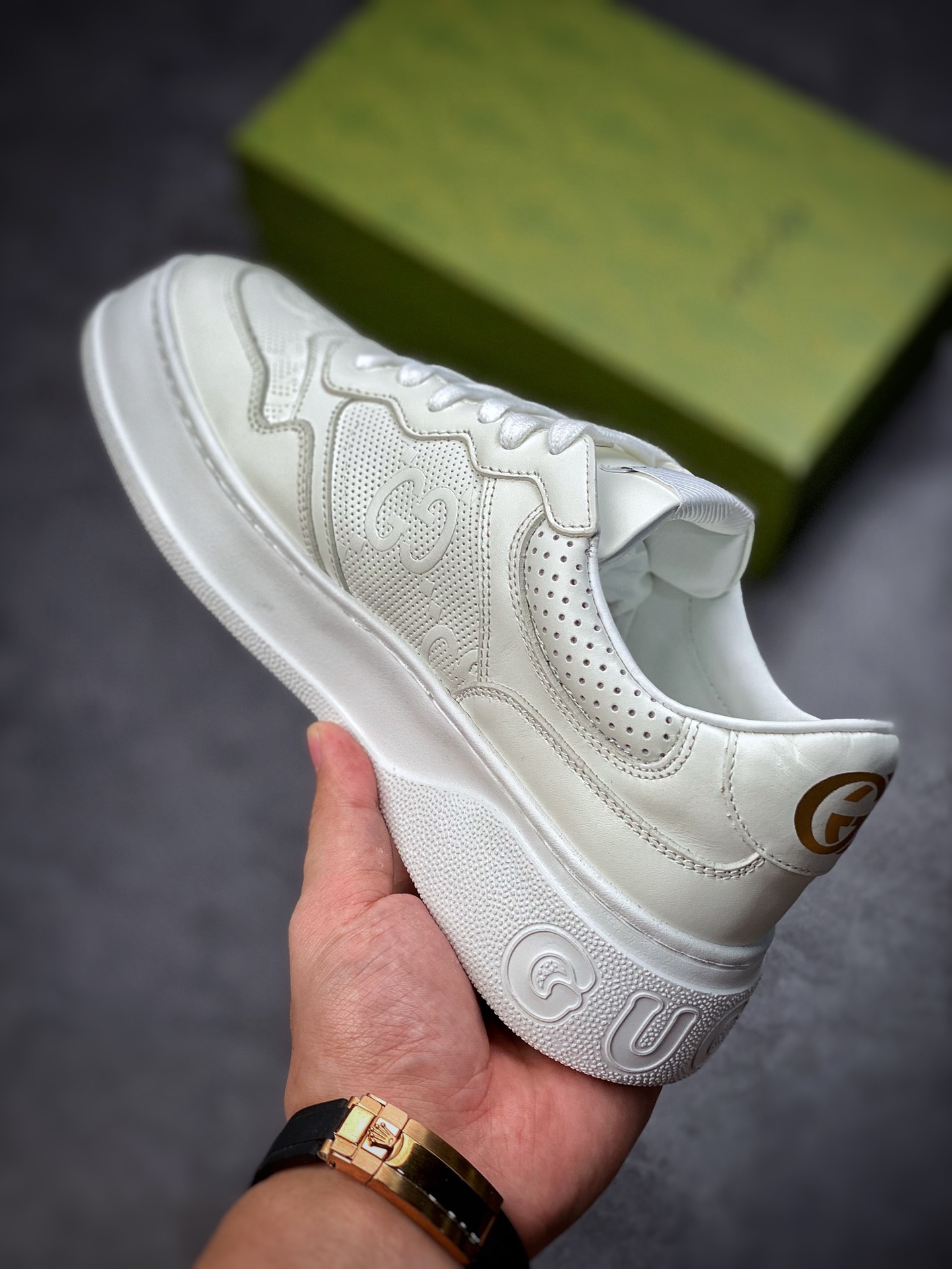 Purchasing Designated Chip Edition #GucciGG Sports Casual Shoes Collection High Luxury Gucci Screener GG High-Top Sneaker Sports Casual Shoes Collection