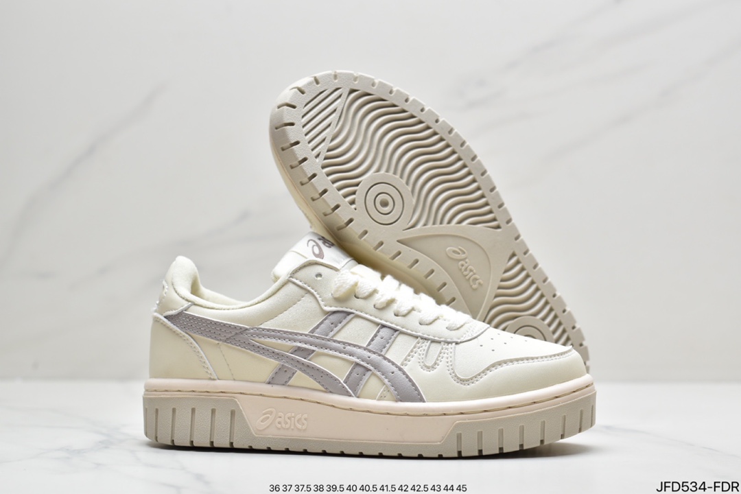 ASICS Court Mz Low Unisex College Series Low-Top Retro Platform Heightened Casual Sneakers