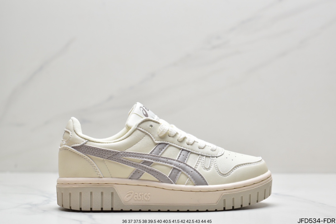 ASICS Court Mz Low Unisex College Series Low-Top Retro Platform Heightened Casual Sneakers