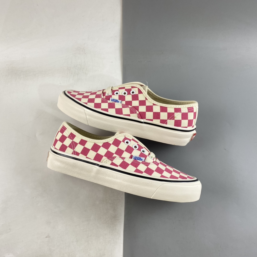 Vans Authentic Vans Comfortable Breathable Checkerboard Women's Casual Skateboard Shoes VN0A54F241J