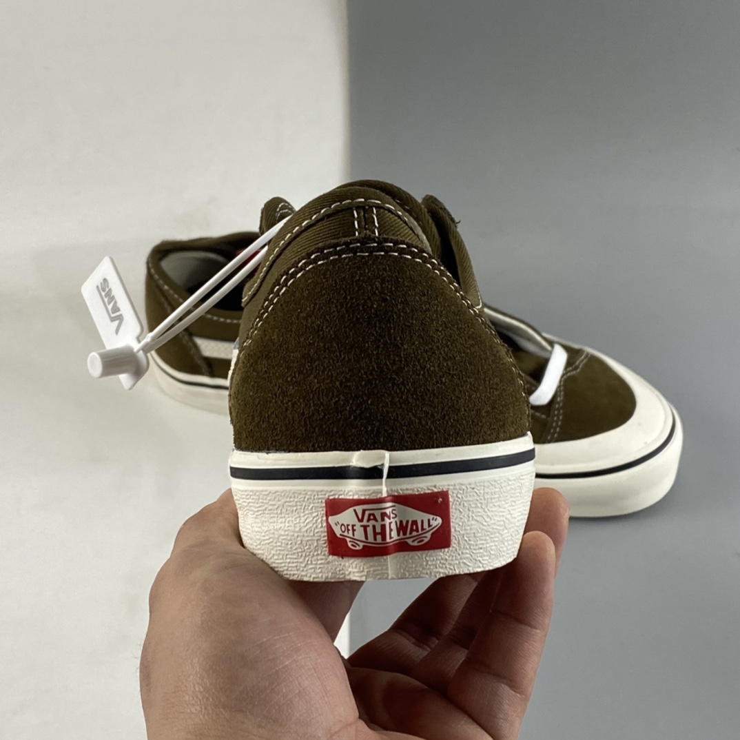 Vans Style 36 Decon SF Half Moon Baotou Olive Green Vulcanized Plate Shoes VN0A5HYRB9A