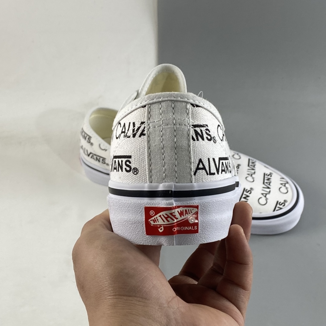 Vans Palace Calvin Klein Tripartite Joint Canvas Skateboard Shoes CK1PALACE