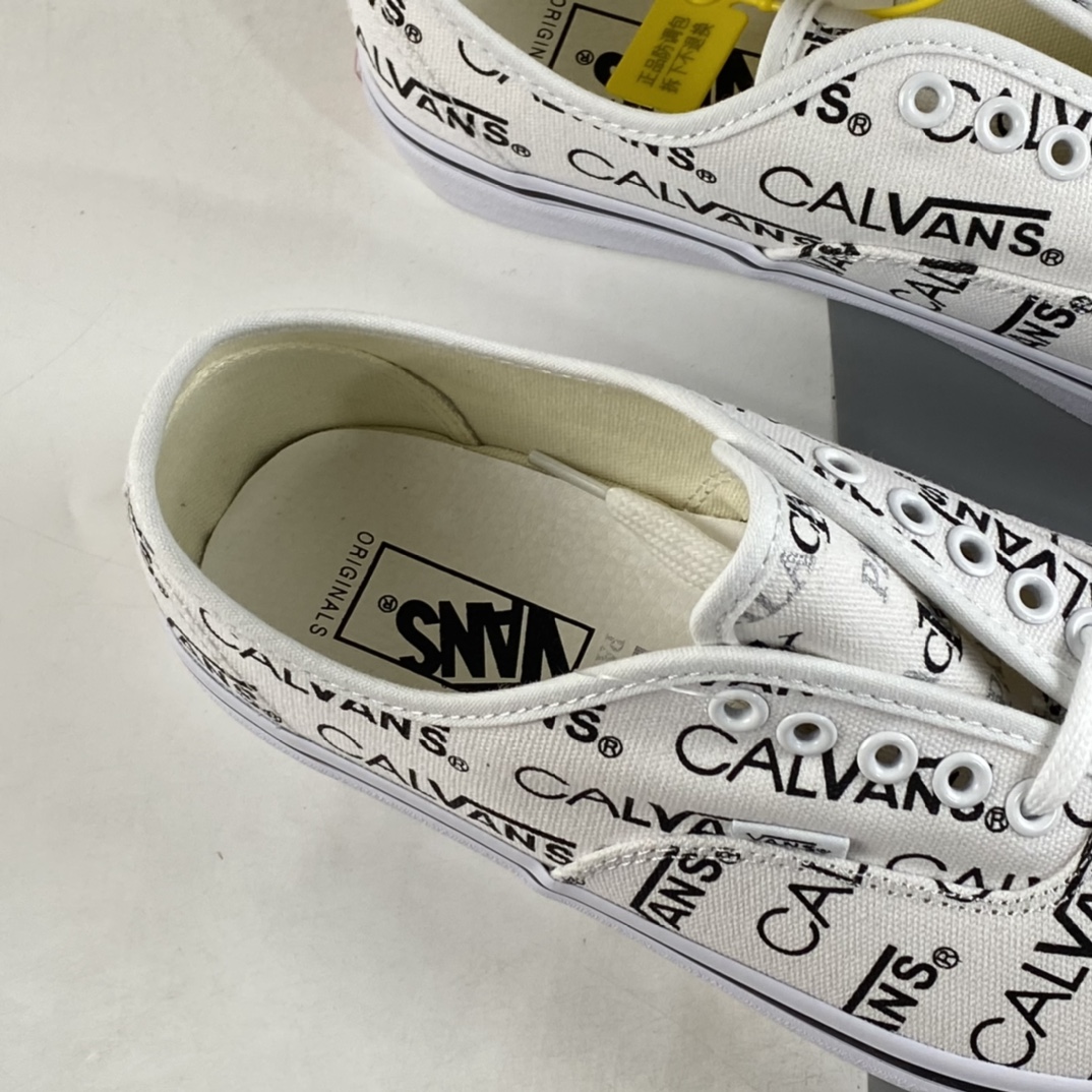 Vans Palace Calvin Klein Tripartite Joint Canvas Skateboard Shoes CK1PALACE