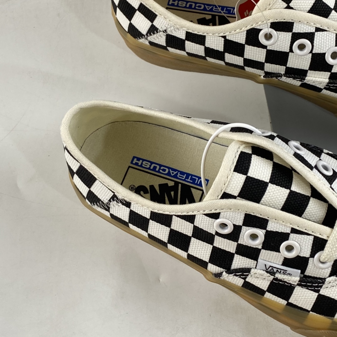 Vans Authentic SF checkerboard Oxford raw rubber sole series low-top shoes VN0A4BWT1KP