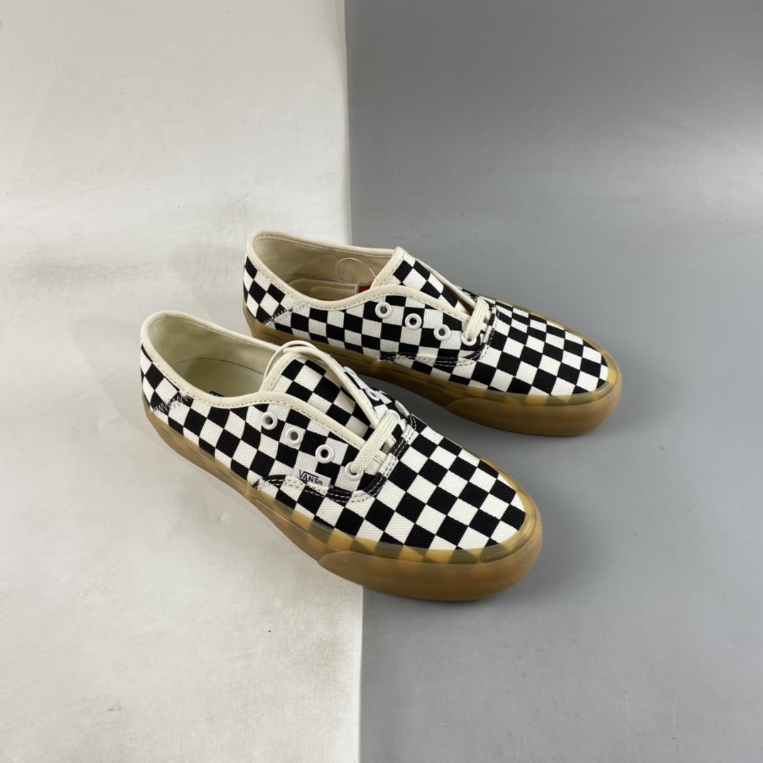 Vans Authentic SF checkerboard Oxford raw rubber sole series low-top shoes VN0A4BWT1KP