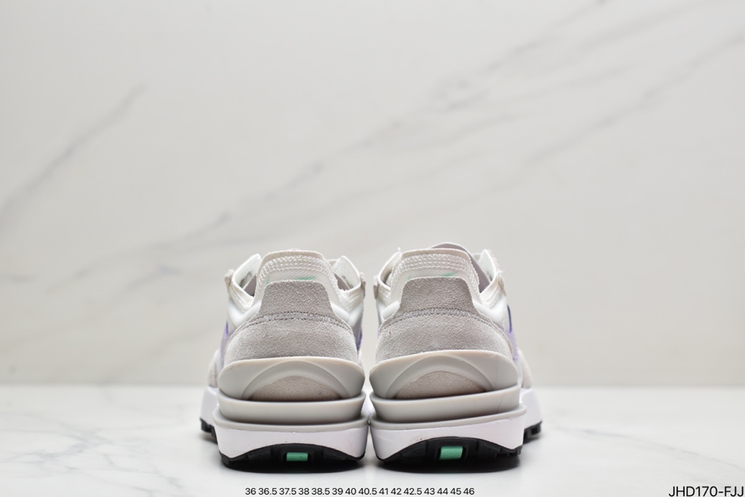 Nike Waffle One ”Milk Hyper Crimson” Waffle Generation Series Waffle Retro Casual Sports Jogging Shoes DC2533