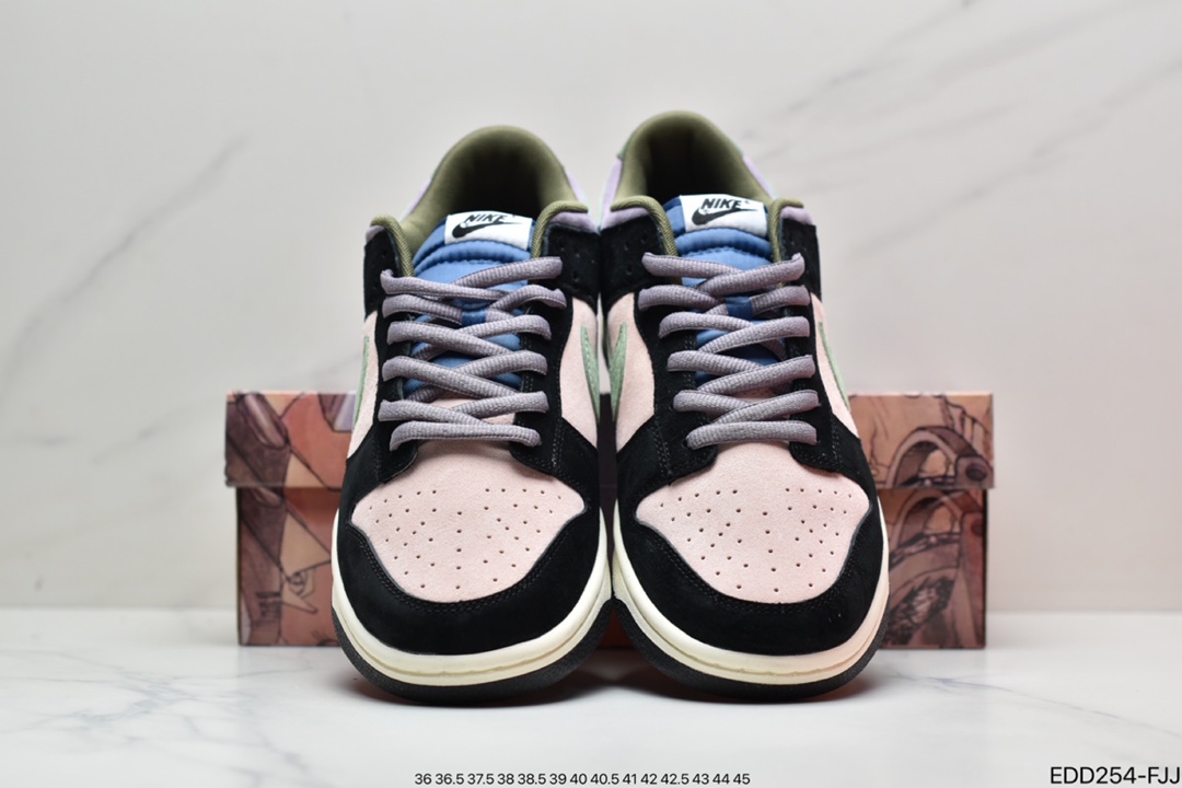Nike SB Dunk Low ”Aged Navy” Dunk Series Sports Skateboard Shoes DO7412