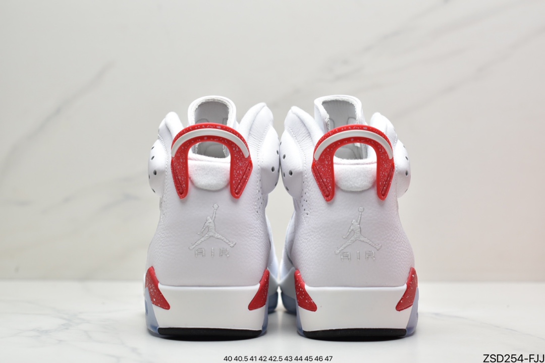 Nike Air Jordan 6 Retro ”University Blue/UNC” Jordan AJ6 generation retro casual culture basketball shoes