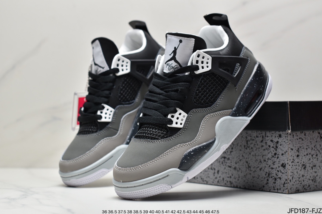 Travis Scott x Air Jordan 4 Blue Suede Blue Suede Upper Texture 308497