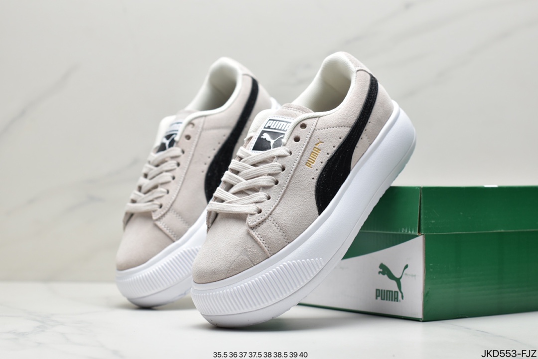 Puma Mayze CLlights Wn S Platform Low Top Casual Sneakers