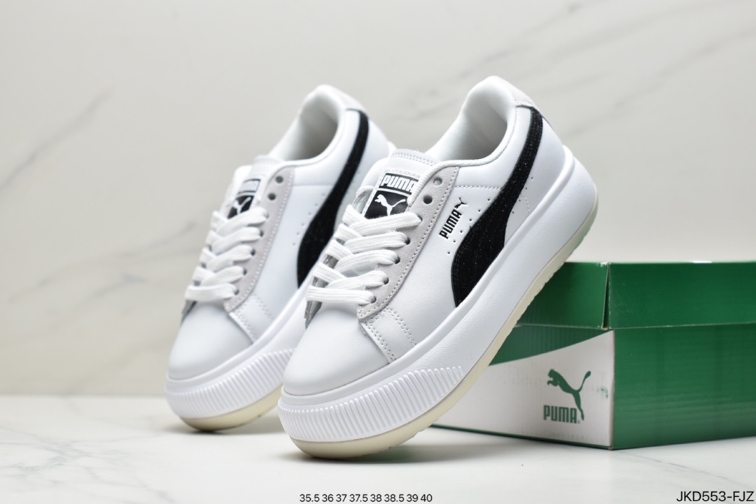 Puma Mayze CLlights Wn S Platform Low Top Casual Sneakers