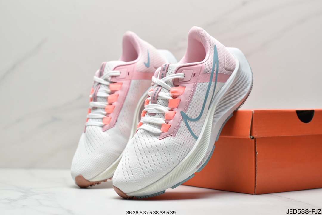 Pegasus 38 moon landing 38 generation series nine-needle mesh breathable cushioning fast running shoes