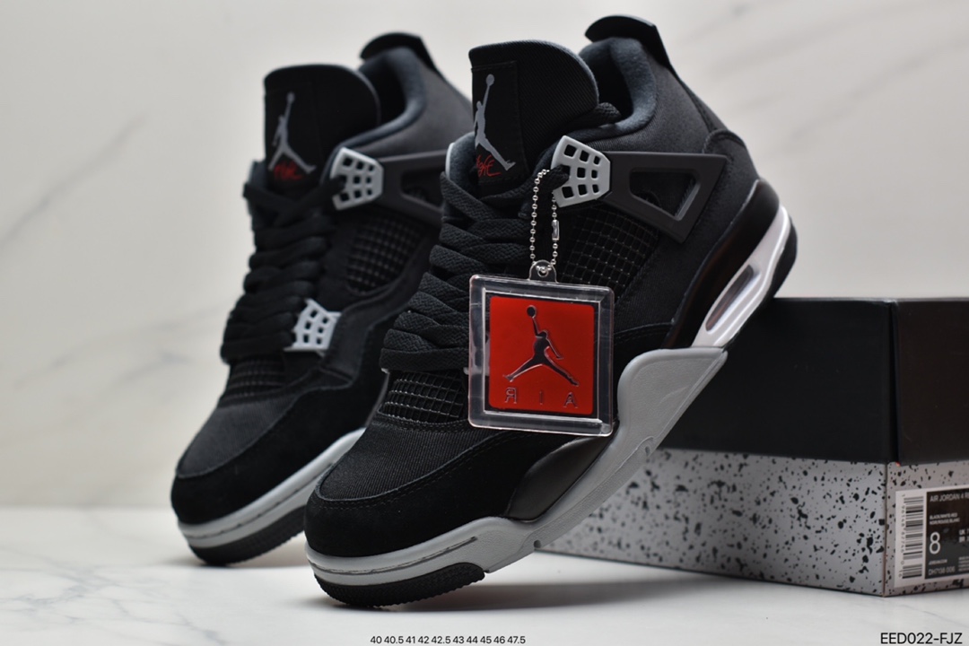 Air Jordan 4 Retro ”Olive Canvas” Color Rendering DH7138-006