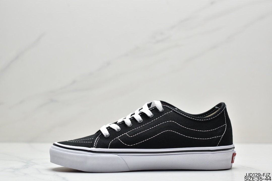 Vans VANS SK8-Low ”Blue/White” Improved Low-Top Canvas Casual Sports Vulcanized Skateboard Shoes ”VN0A4UWI4UG