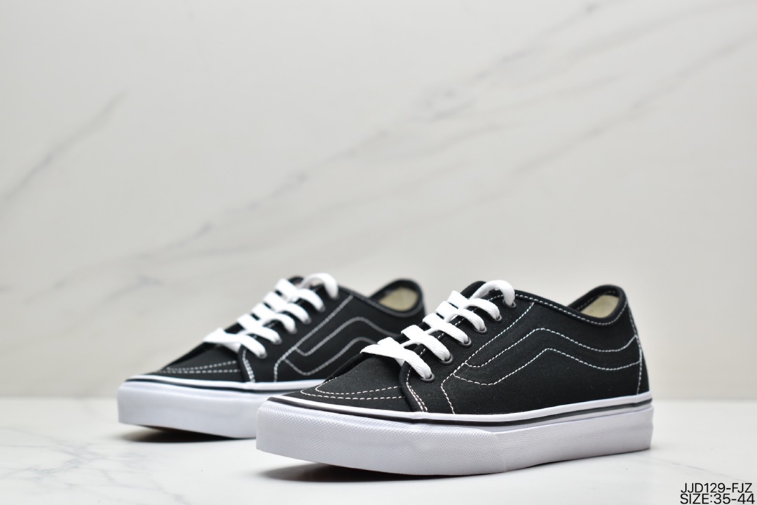 Vans VANS SK8-Low ”Blue/White” Improved Low-Top Canvas Casual Sports Vulcanized Skateboard Shoes ”VN0A4UWI4UG