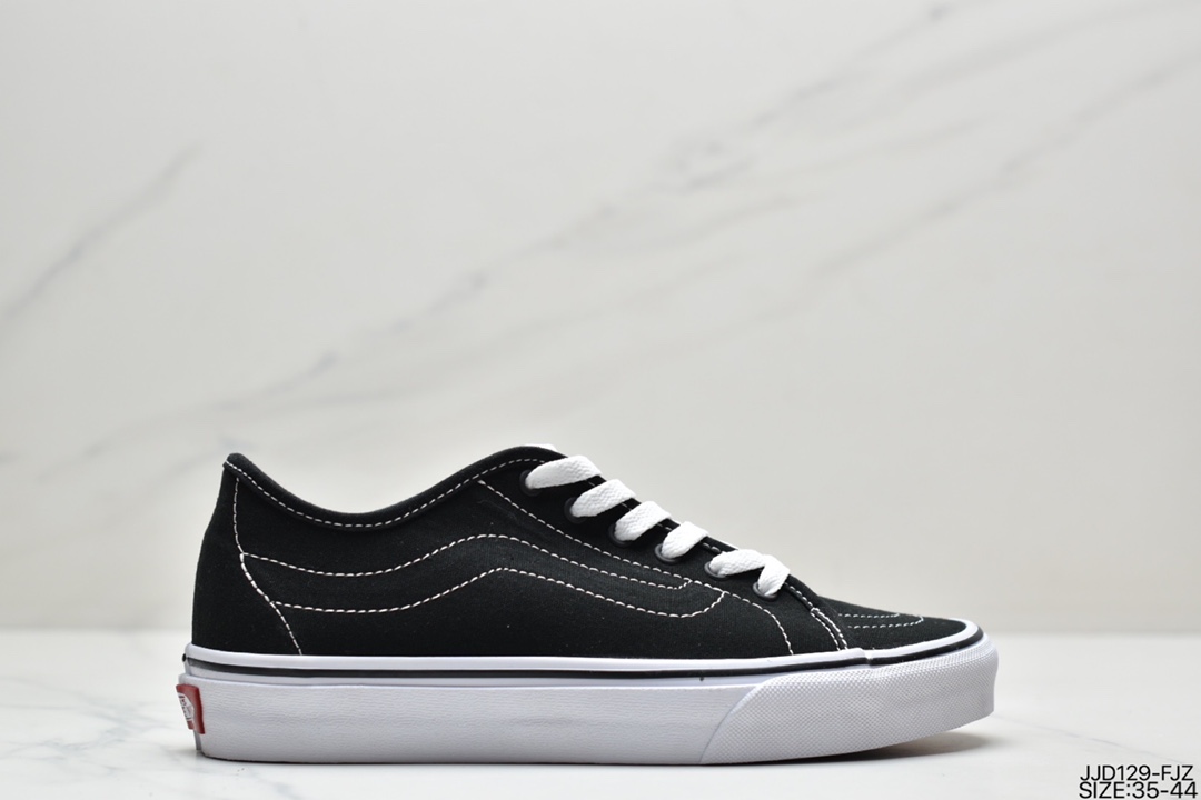 Vans VANS SK8-Low ”Blue/White” Improved Low-Top Canvas Casual Sports Vulcanized Skateboard Shoes ”VN0A4UWI4UG