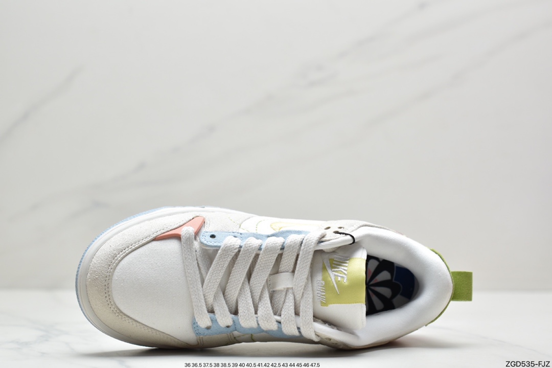 Nike Dunk Low Disrupt 2 ”Easter” Platinum Powder Top AS Version DV3457-100