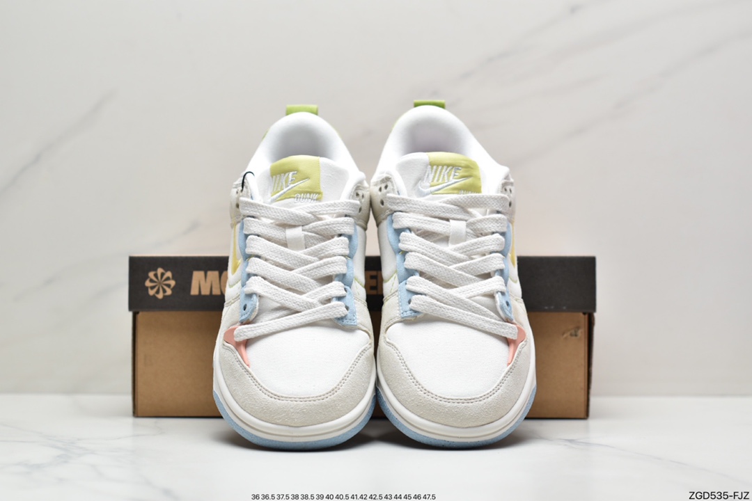 Nike Dunk Low Disrupt 2 ”Easter” Platinum Powder Top AS Version DV3457-100