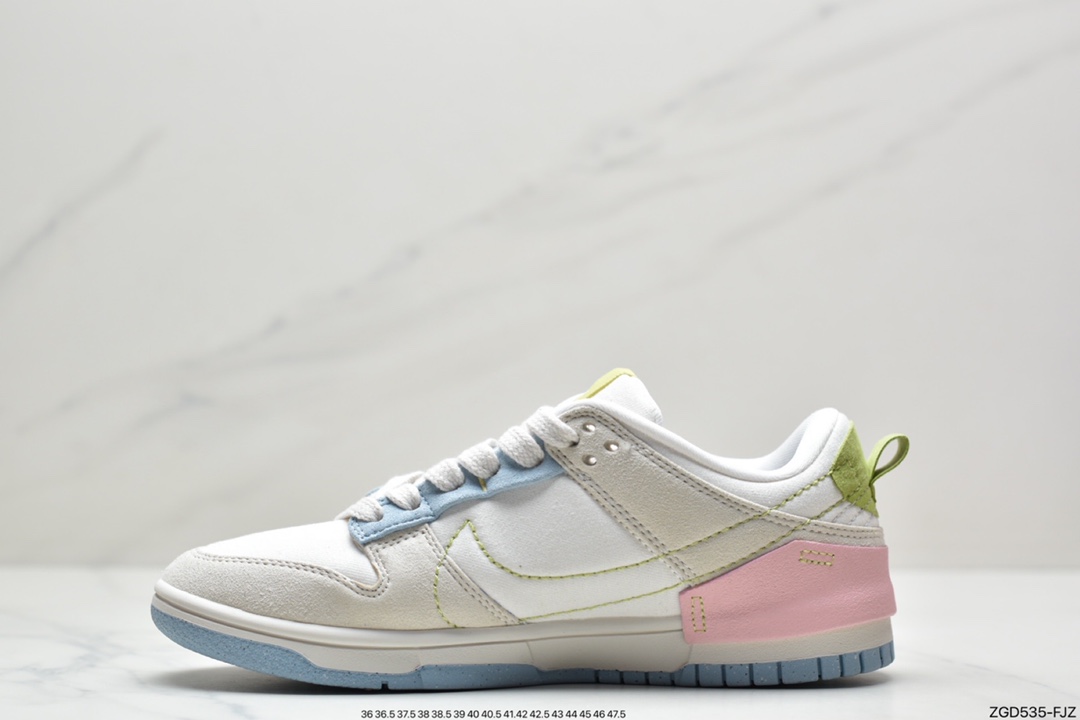 Nike Dunk Low Disrupt 2 ”Easter” Platinum Powder Top AS Version DV3457-100
