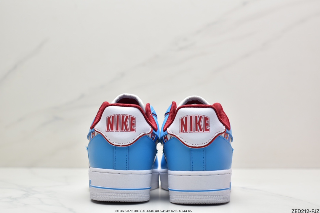 Ultra-limited joint Doraemon Nike Air Force 1 Low Jingle cat joint casual shoes BQ8988-106