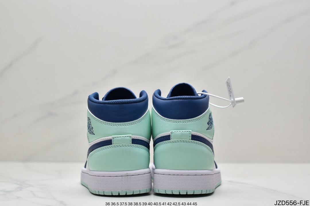 Air Jordan 1 Mid ”Obsidian” Obsidian Qiao Yi Zhongbang 554724