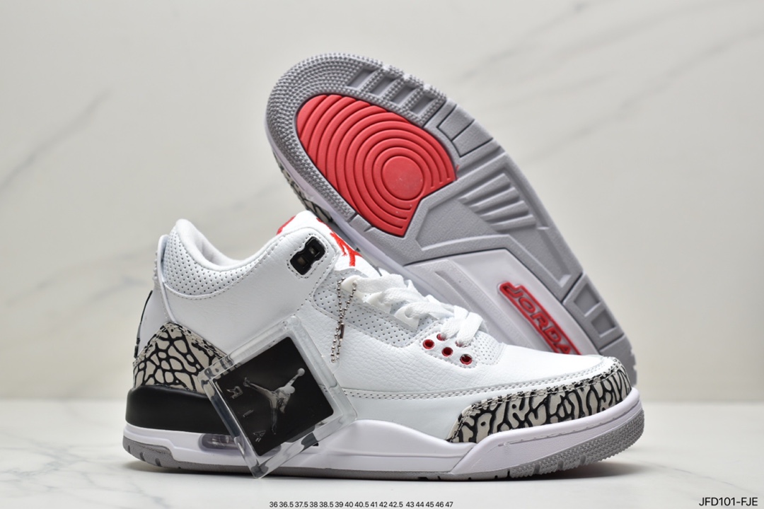 Air Jordan 3 SE Denim ”Grey Black” AJ3 Joe 3 136064-004