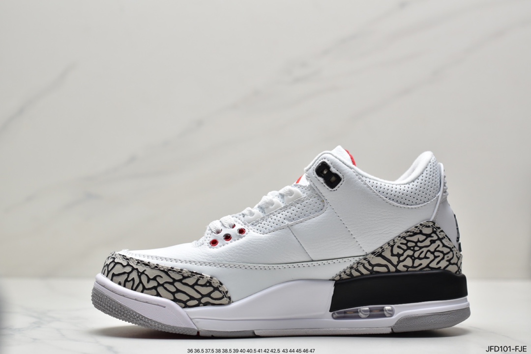 Air Jordan 3 SE Denim ”Grey Black” AJ3 Joe 3 136064-004