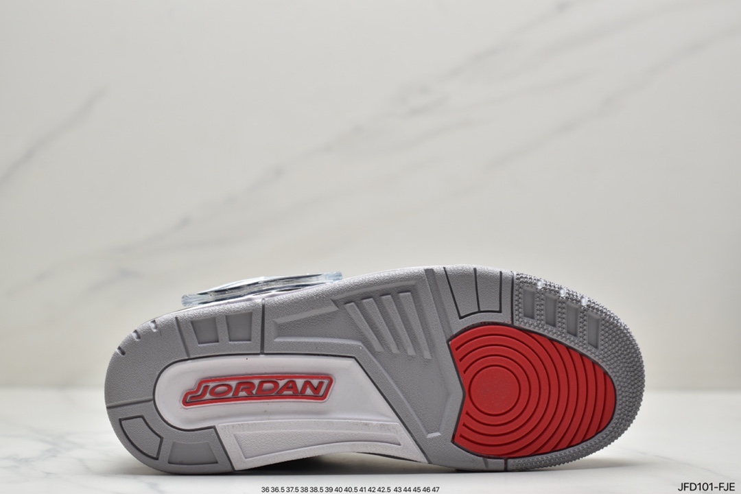 Air Jordan 3 SE Denim ”Grey Black” AJ3 Joe 3 136064-004