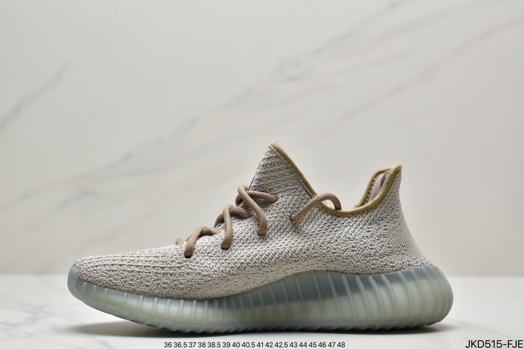 Kanye West x Adidas Yeezy Boost 350 V2”Light” Versatile Lightweight Popcorn Midsole Jogging Shoes