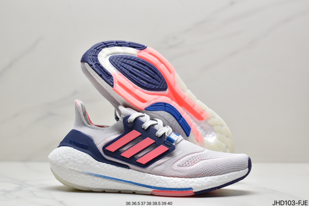 Adidas Ultraboost DNA UB22 Full Palm Popcorn Casual Sports Running Shoes