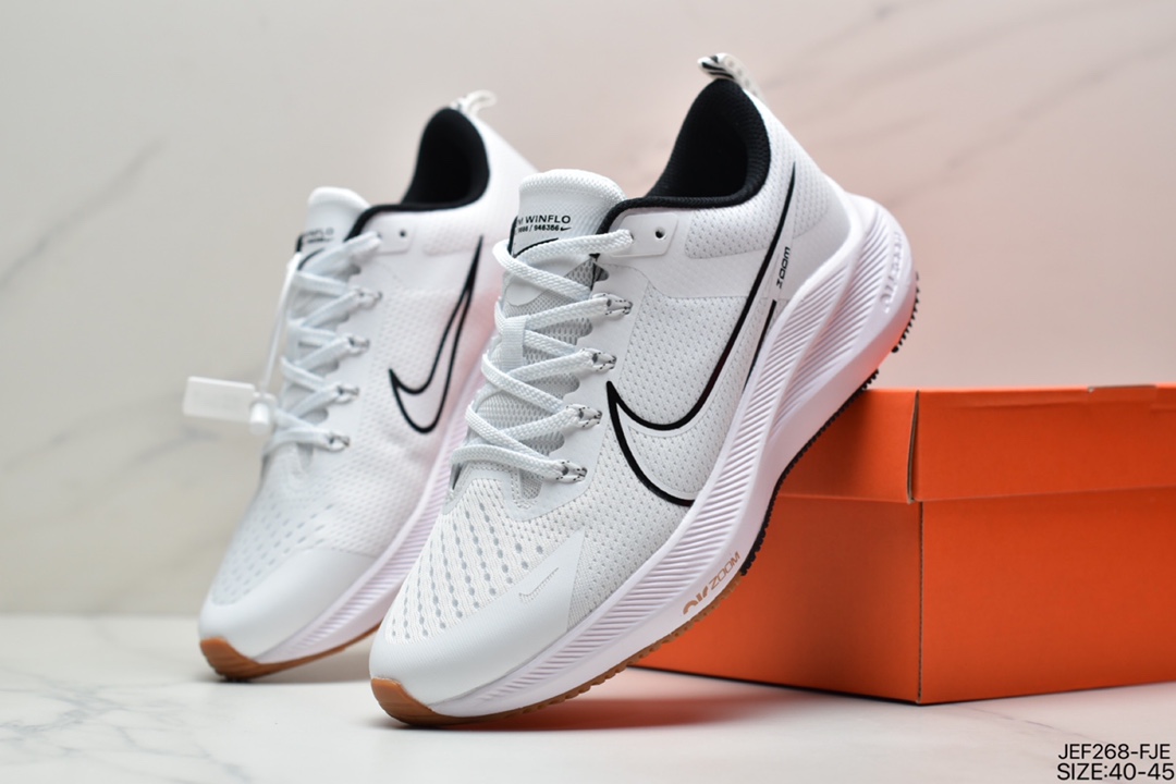 Nike Zoom WINFLO 8th Generation Flying Line Jaka Lightweight Breathable Casual Sports Running Shoes ”Moon Landing Winflo 8th Generation”