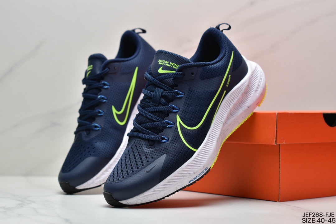 Nike Zoom WINFLO 8th Generation Flying Line Jaka Lightweight Breathable Casual Sports Running Shoes ”Moon Landing Winflo 8th Generation”