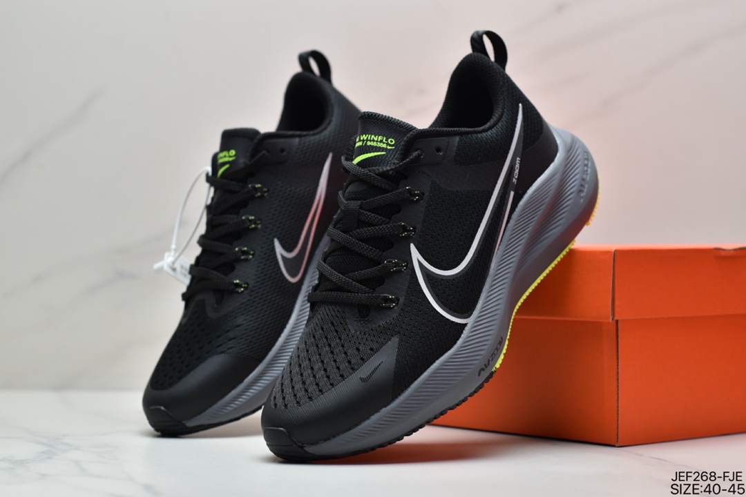 Nike Zoom WINFLO 8th Generation Flying Line Jaka Lightweight Breathable Casual Sports Running Shoes ”Moon Landing Winflo 8th Generation”