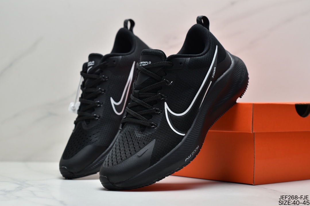 Nike Zoom WINFLO 8th Generation Flying Line Jaka Lightweight Breathable Casual Sports Running Shoes ”Moon Landing Winflo 8th Generation”