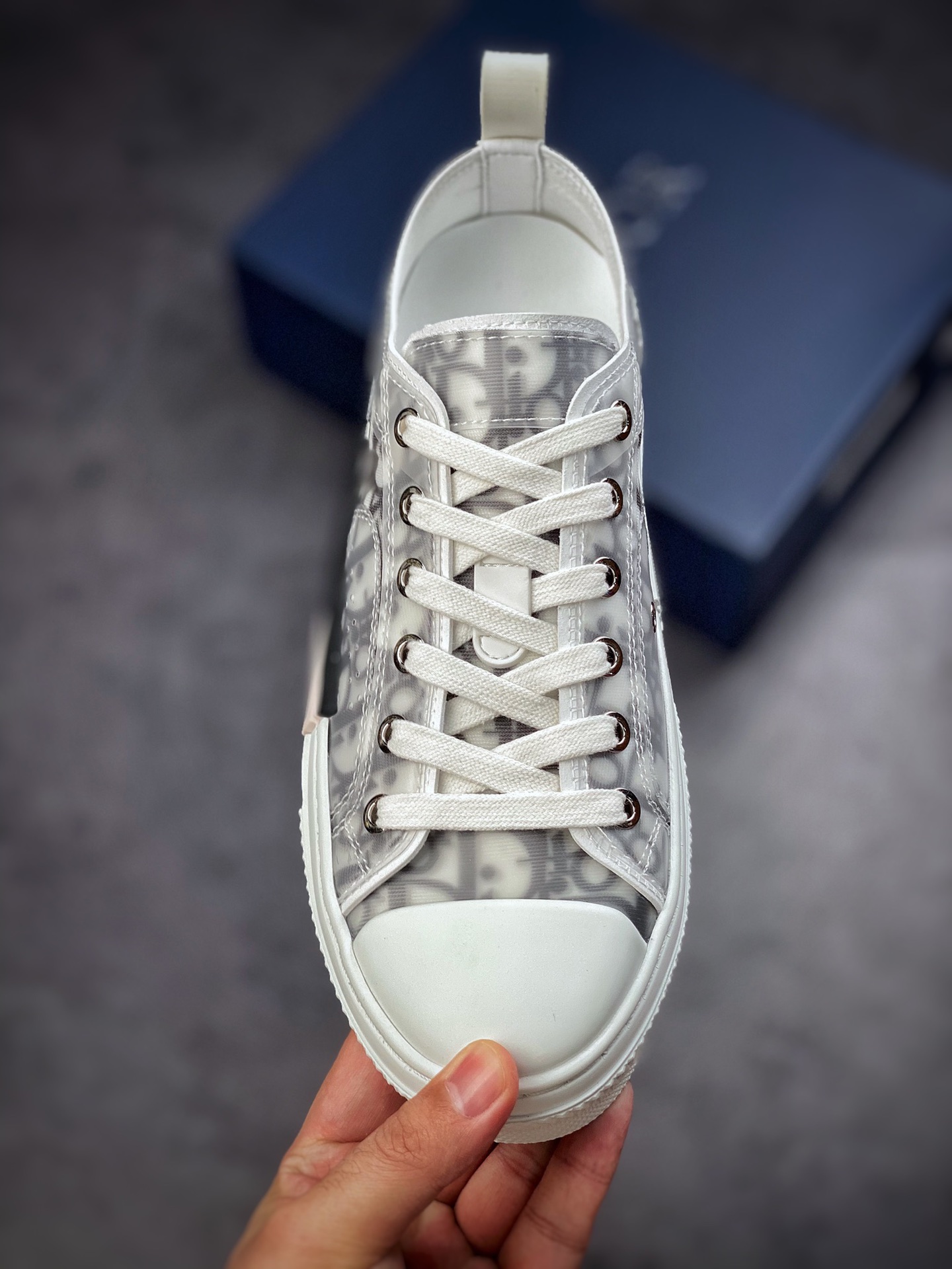 Dior B23 Oblique Low Top Sneakers overseas purchasing NFC chip version 