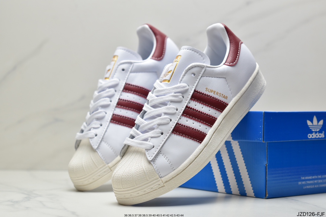 Adidas Superstar Shell Toe Soft Blue Sole Casual Sneakers