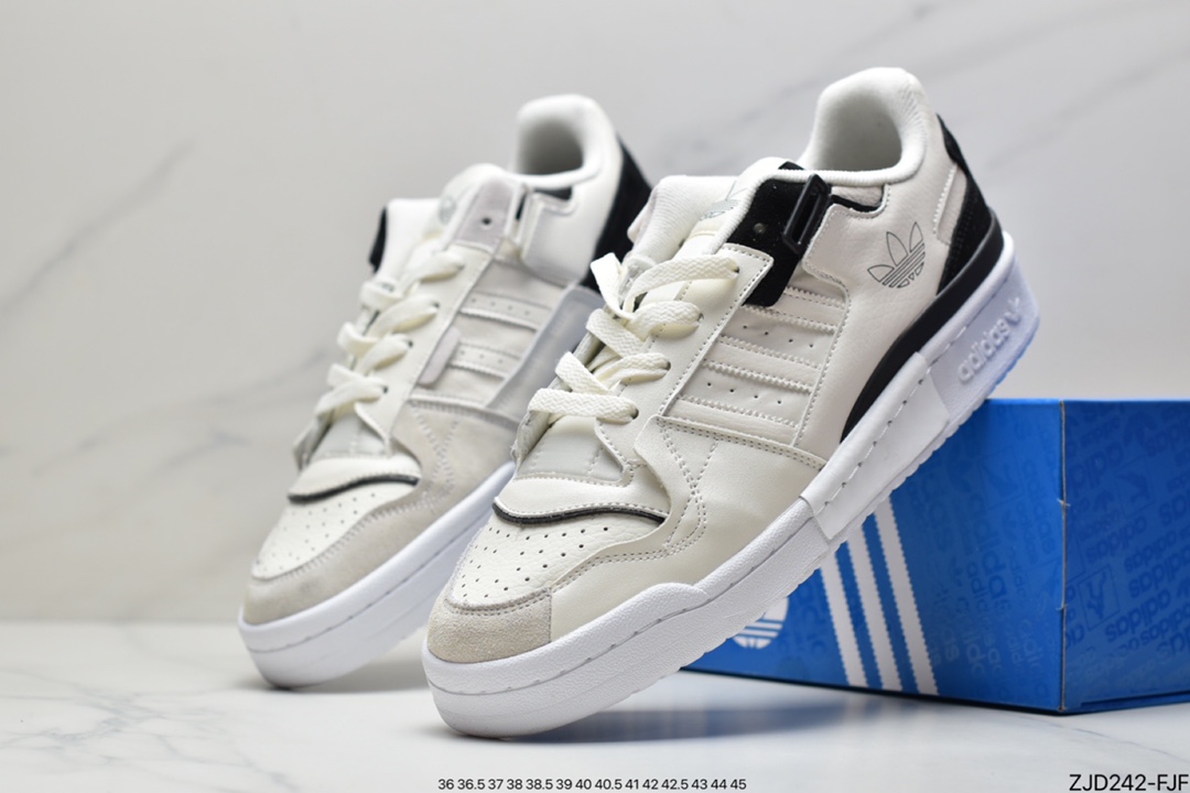 Adidas Clover Originals Forum 84 Low Roman Collection Velcro