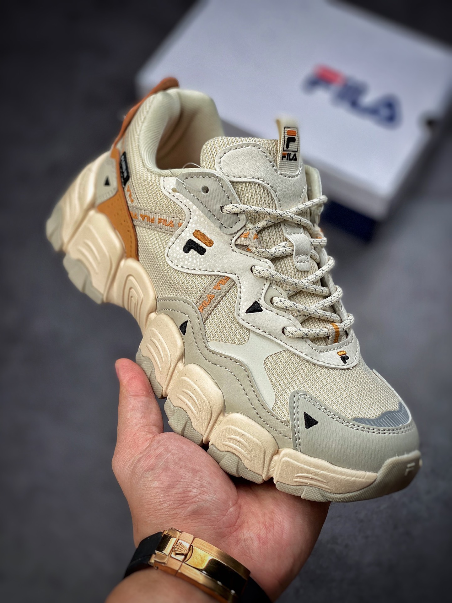 FILA cat claw shoes men and women old shoes 2021 autumn new casual sports shoes F12W144123FTO