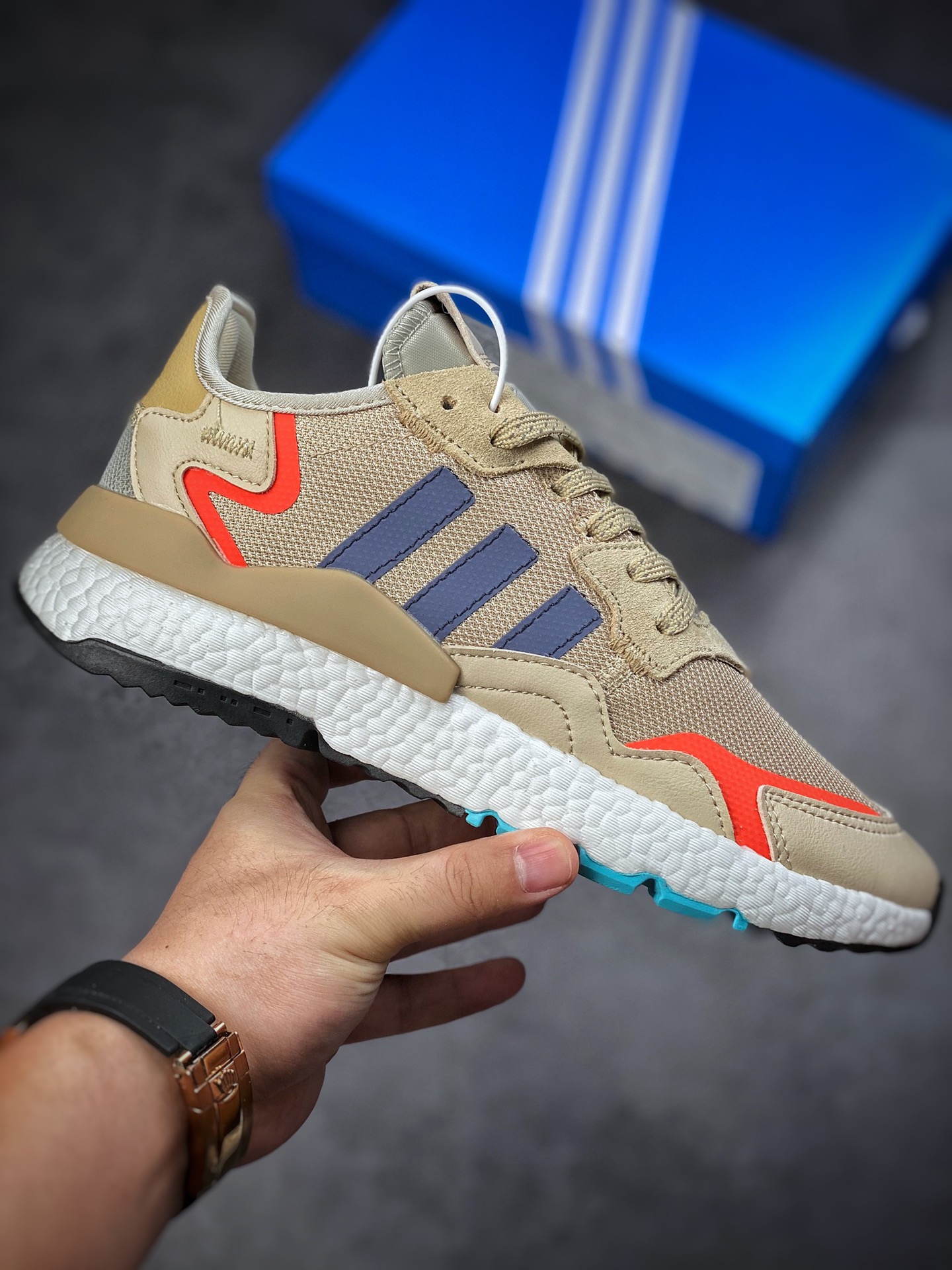 Adidas Nite Jogger 2019 Boost GED Clover Joint Nightcrawler FW6703