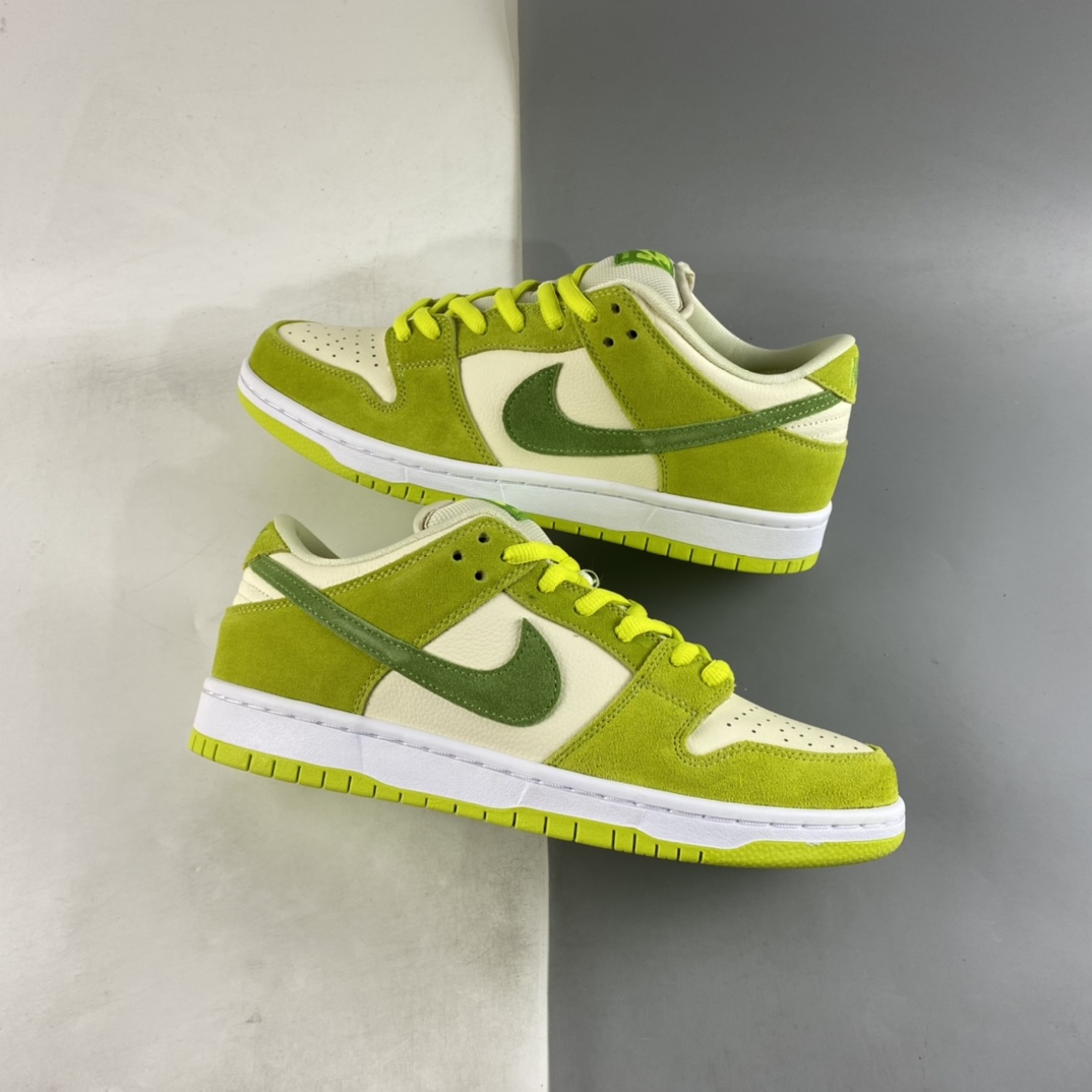 P260 Nike SB Dunk Low ”Green Apple” 苹果绿板鞋 DM0807-300