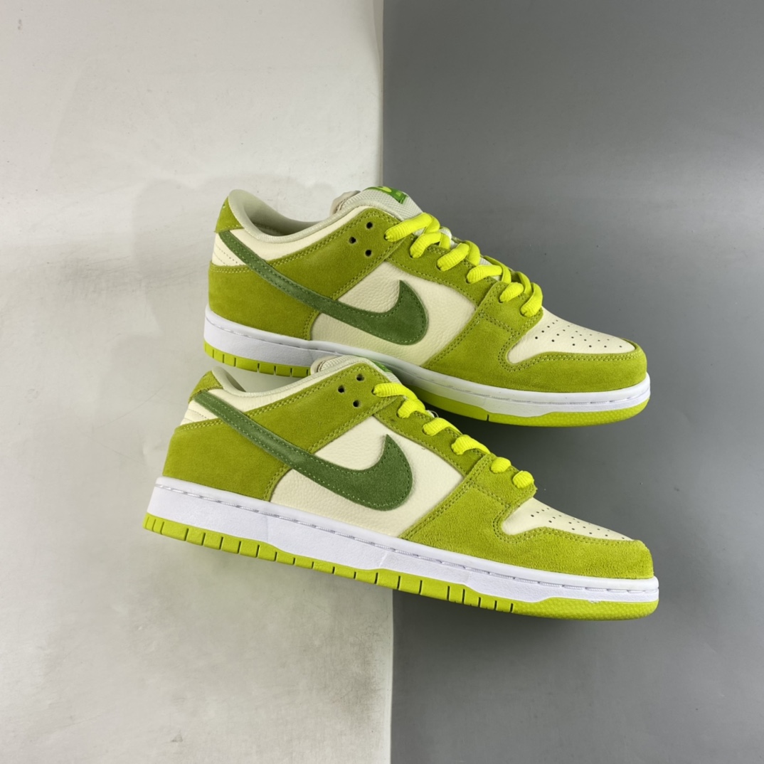 P260 Nike SB Dunk Low ”Green Apple” 苹果绿板鞋 DM0807-300